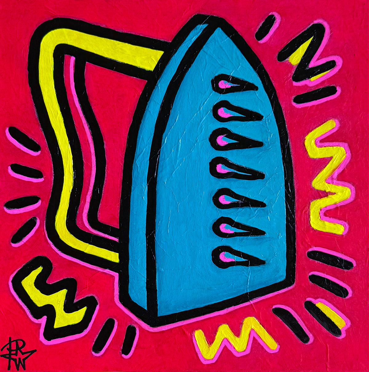 Ceci n’est pas une Pipe by Audrey Néron, Pop Relic original artwork.