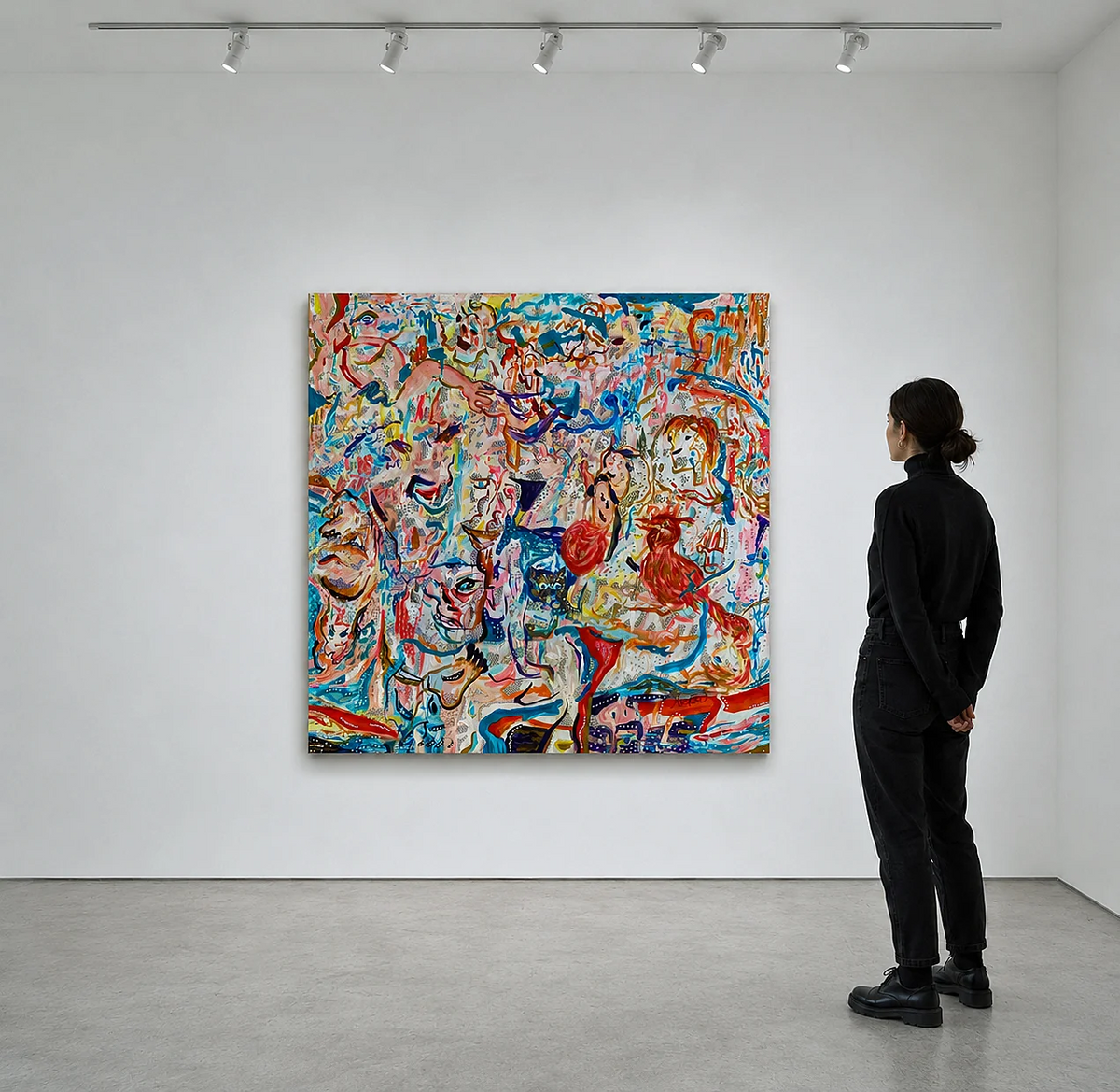 Disco Baume (2025) by Audrey Néron, shown in scale